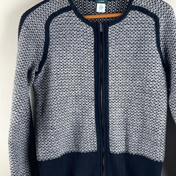 J.Crew Women Black Wool Cardigan. Size Small - Picture 5 of 7